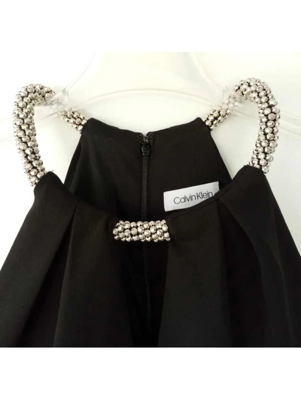 Calvin Klein embellished wide leg jumpsuit